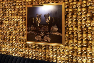 Illustration for article titled These Buildings Are Made with Skulls and Bones